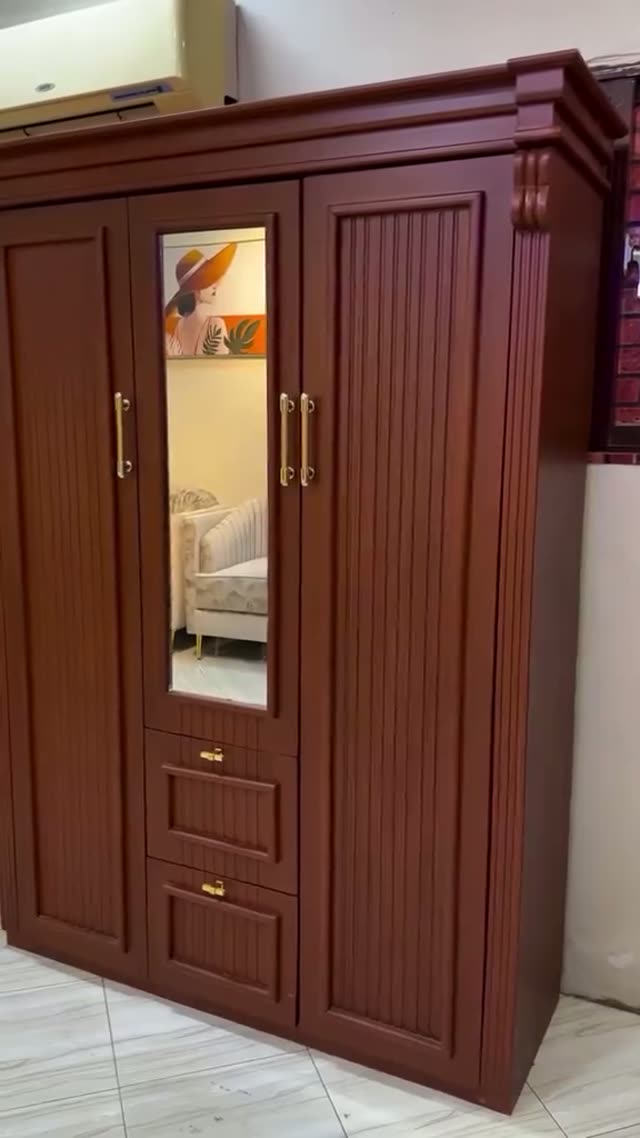 Kabati la Mbao la Milango 3